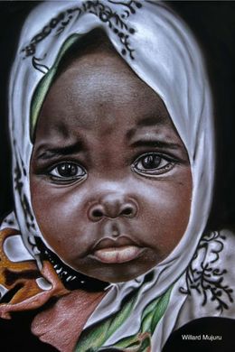 Painting, Innocence Uncovered - Hungwe, NY, USA, Willard Mujuru
