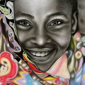 Painting, Soul in Shades - Hungwe, NY, USA, Willard Mujuru