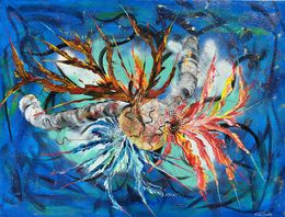 Painting, Fantasmagorique, Gilbert Morales