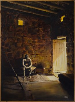 Painting, Introspección, F. Plà