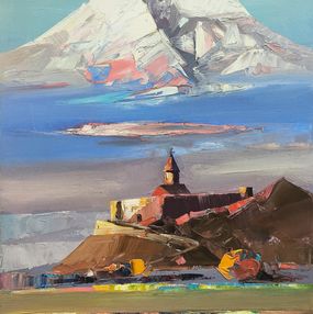 Painting, Sanctuary of the Mountain, Hayk Miqayelyan