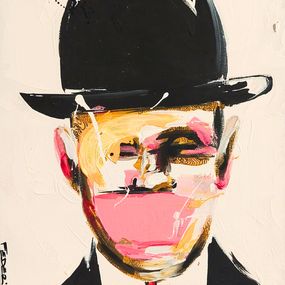 Painting, Magritte, Raphaël Federici (ParisSketchCulture)