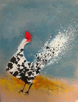 Gemälde, Romeo- (Part of the Chicken Series), Sheila Daube
