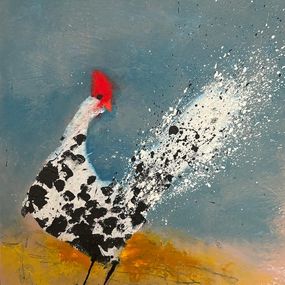 Painting, Romeo- (Part of the Chicken Series), Sheila Daube
