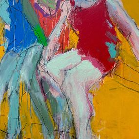 Painting, Get A Load Of Them Gams, Sheila Daube