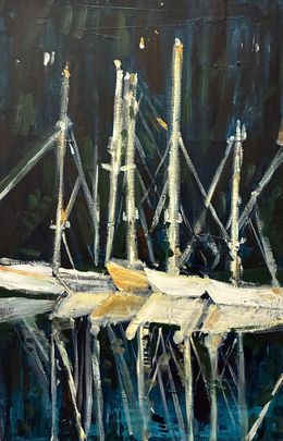Painting, Nuit a sanary, Frederic Weisz