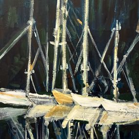Peinture, Nuit a sanary, Frederic Weisz