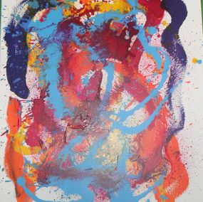 Painting, Faces 21, Emma Donaldson