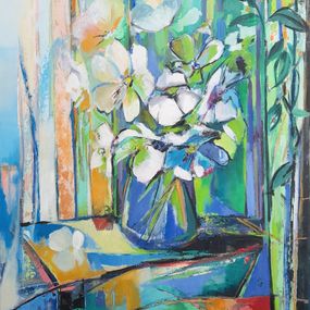 Gemälde, Les grandes marguerites, Céline Dabot