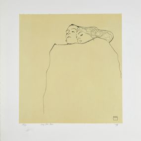 Édition, Couple Endormi, 1909 | Sleeping Couple, 1909, Egon Schiele