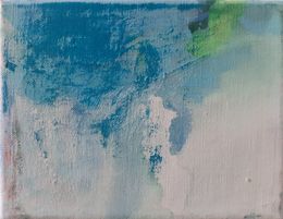 Painting, Bleu fabiennien, Nao Kaneko