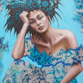 Painting, Dreamer, Sylvie Julkowski-Egard