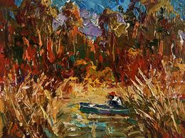 Peinture, There is a Lake on the Outskirts, Ivanyuk Oleksiy