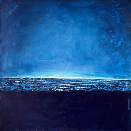 Pintura, Blue light, Brigitte Dravet