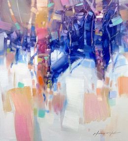 Painting, Winter Trees, Vahe Yeremyan