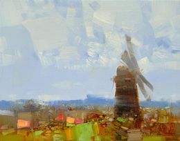 Painting, Old Mill, Vahe Yeremyan
