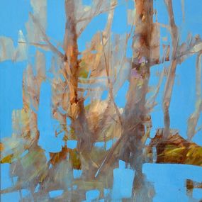 Painting, Trees in Sky, Vahe Yeremyan