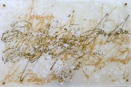 Painting, Pearl Signs 6 Glass, Vahe Yeremyan