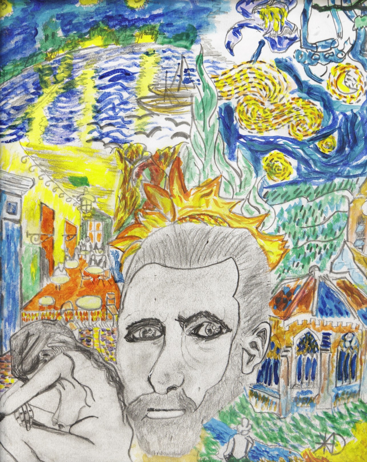 Xavier Ducelier, Hommage à Van Gogh Xavier Ducelier, Hommage à Van Gogh