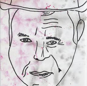 Painting, Borsalino hommage à Jean-Paul Belmondo série cinéma, Xavier Ducelier