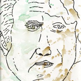 Painting, L'emmerdeur hommage à Lino Ventura série cinéma, Xavier Ducelier