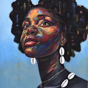 Peinture, Looking Beyond 8, Damola Ayegbayo