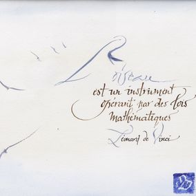 Painting, Citation de Léonard de Vinci, Swann