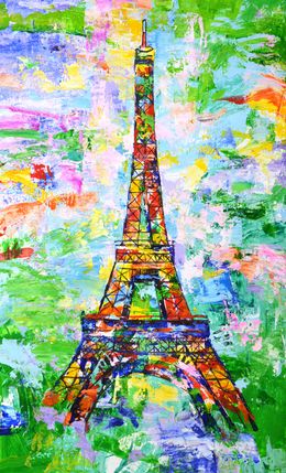 Pintura, Eiffel Tower 6, Iryna Kastsova