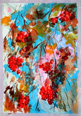Painting, Fantasy with Flowers 23, Rakhmet Redzhepov (Ramzi)