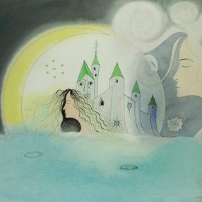 Disegno, Le château sur l'eau, Francis Saillart / Aristall