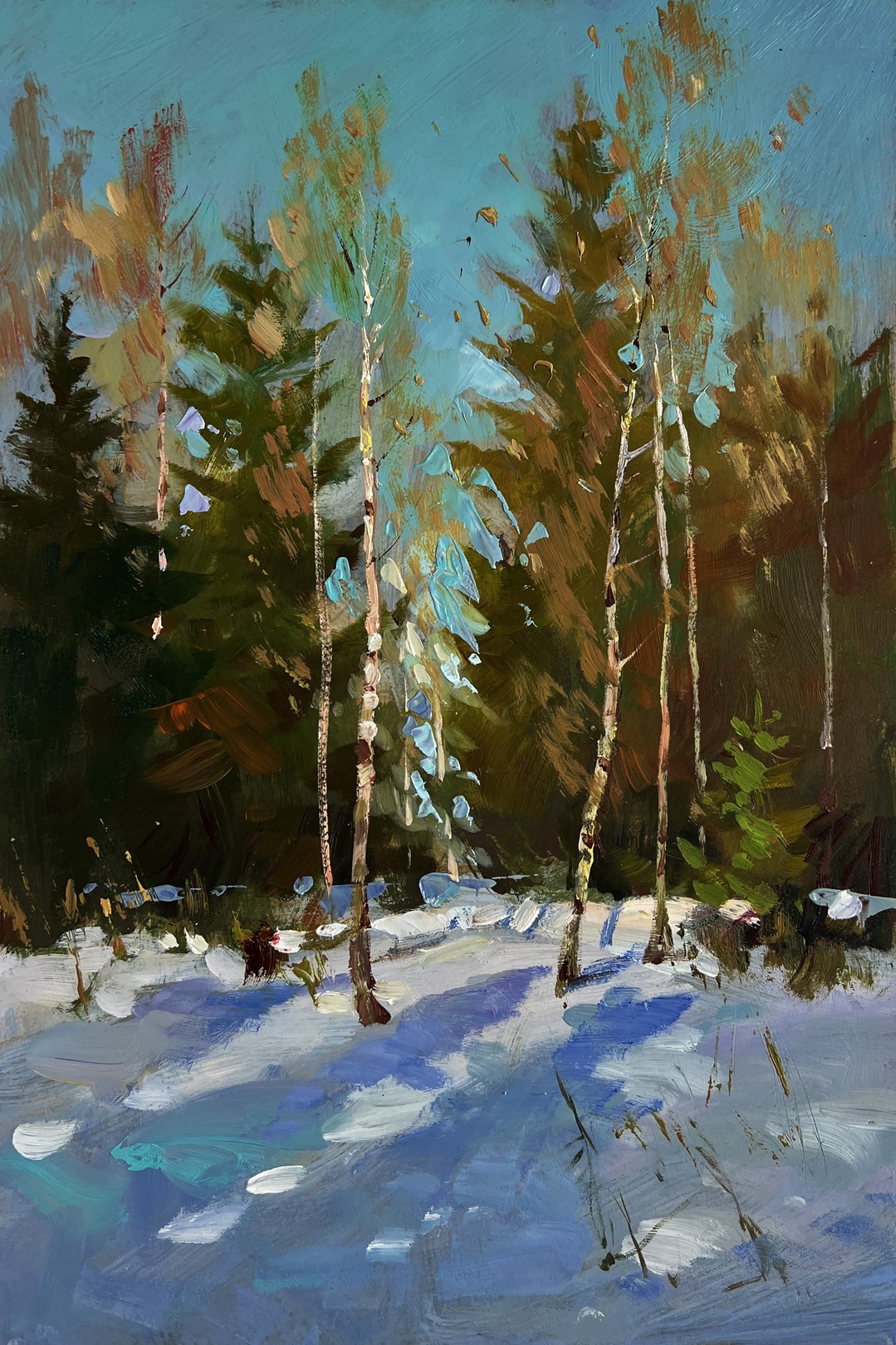 Suprunchuk Yuriy, Sunny Winter Forest Suprunchuk Yuriy, Sunny Winter Forest