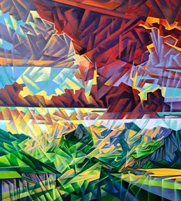 Gemälde, Fragments of Light, Artsrun Asatryan