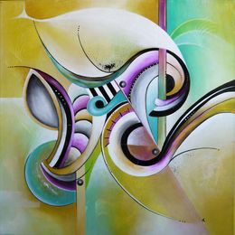 Painting, Première rencontre, Valérie Lamarre