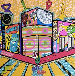 Peinture, Back to the 90’s, Sebastien Beaulieu