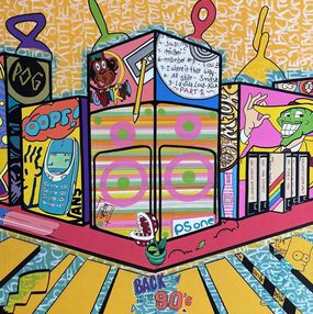 Painting, Back to the 90’s, Sebastien Beaulieu