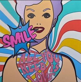 Peinture, Smile, Sebastien Beaulieu