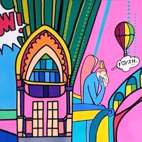 Painting, Point de vue cathédrale, Sebastien Beaulieu