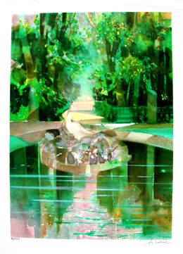 Print, Miroir d'eau, Camille Hilaire