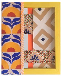 Gemälde, Untitled. Series Another approach to non painting, Diana Velasquez