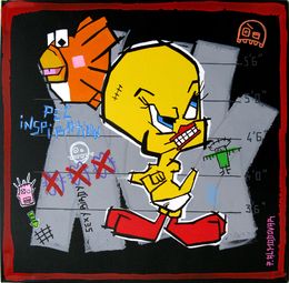 Painting, Bad Birdy, Patrice Almodovar