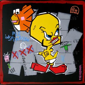Painting, Bad Birdy, Patrice Almodovar