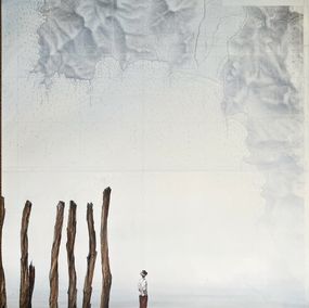 Painting, Le matin sur la mer fraîche, Yann Letestu