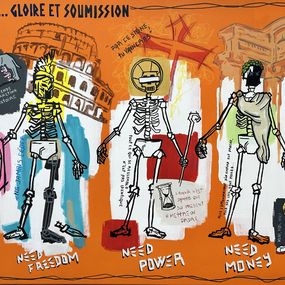 Painting, Discussion avec Grégorio à Rome, Patrice Almodovar