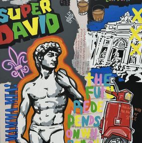 Painting, Super David, Patrice Almodovar