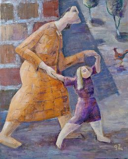Painting, The Nanny, Gegham Hunanyan