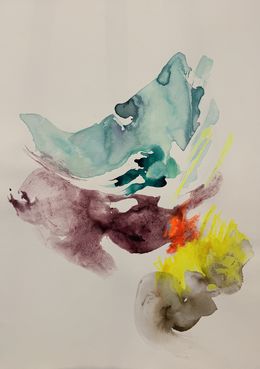Painting, Impermanence n17, Rosario Briones