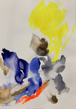 Painting, Impermanence Series n18, Rosario Briones