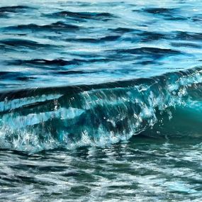 Painting, Little mirrors, Valeria Ocean