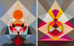 Painting, The Self 16 and 17, Neerja Chandna Peters
