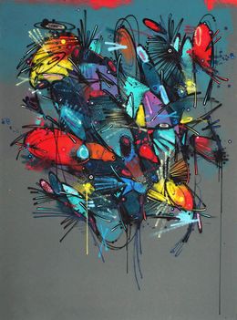 Peinture, Sans titre, Medra
